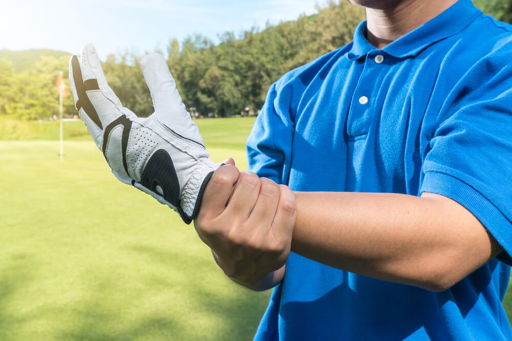 Outside of Wrist Pain From Golf
