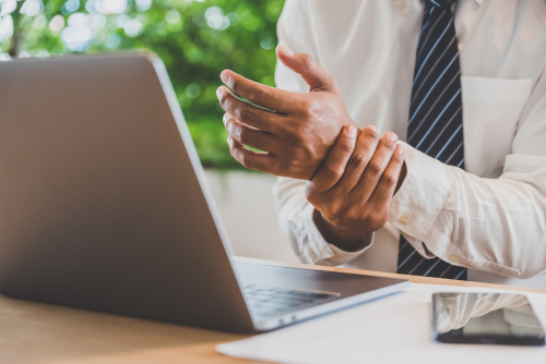 Why do I have wrist pain from typing?
