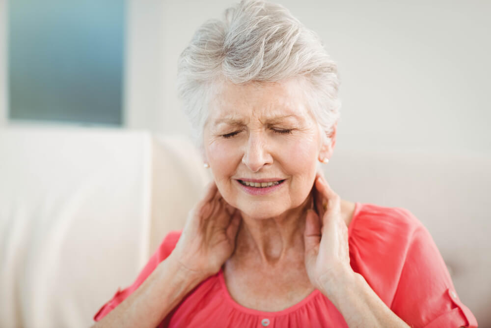 Why do I have a throbbing pain in my neck?