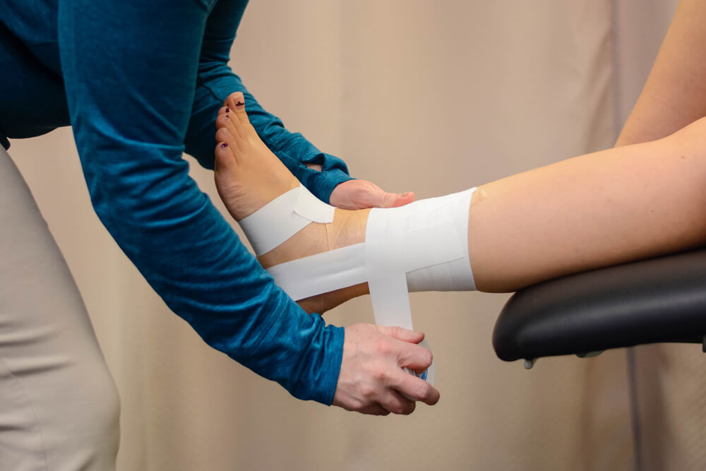 When can I go back to work after an ankle sprain?