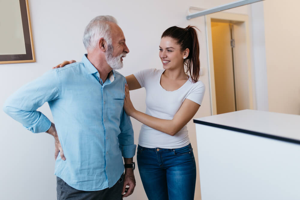 lower back and knee pain